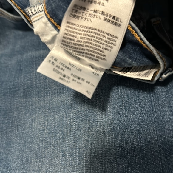Levi’s 710 Super Skinny Jeans Size W27 L28 - Picture 3 of 4